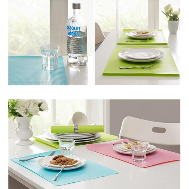 Anti-Slip Silicone Heat Insulation Mat Heat Resistant Table Protector for Kitchen & Dining
