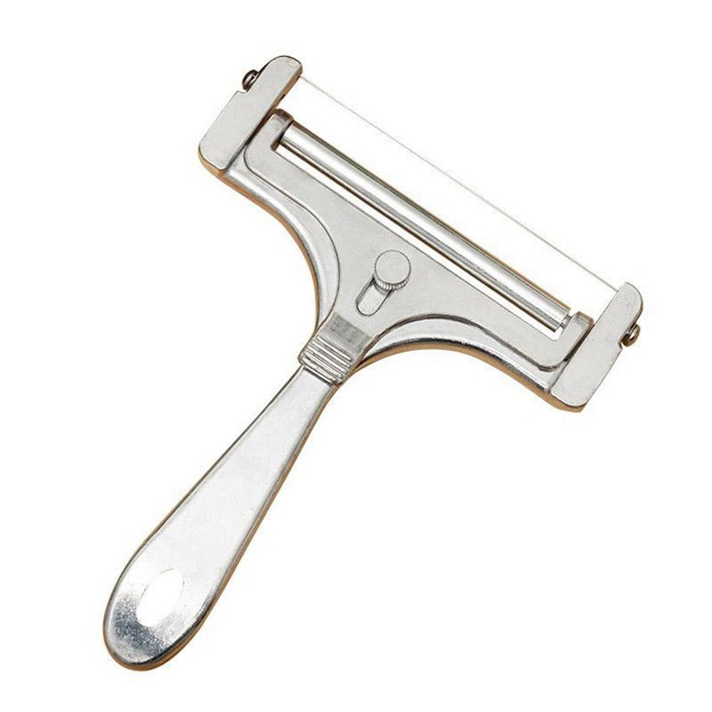 Adjustable Stainless Steel Butter and Cheese Slicer, Thickness Control Cheese Cutter Tool