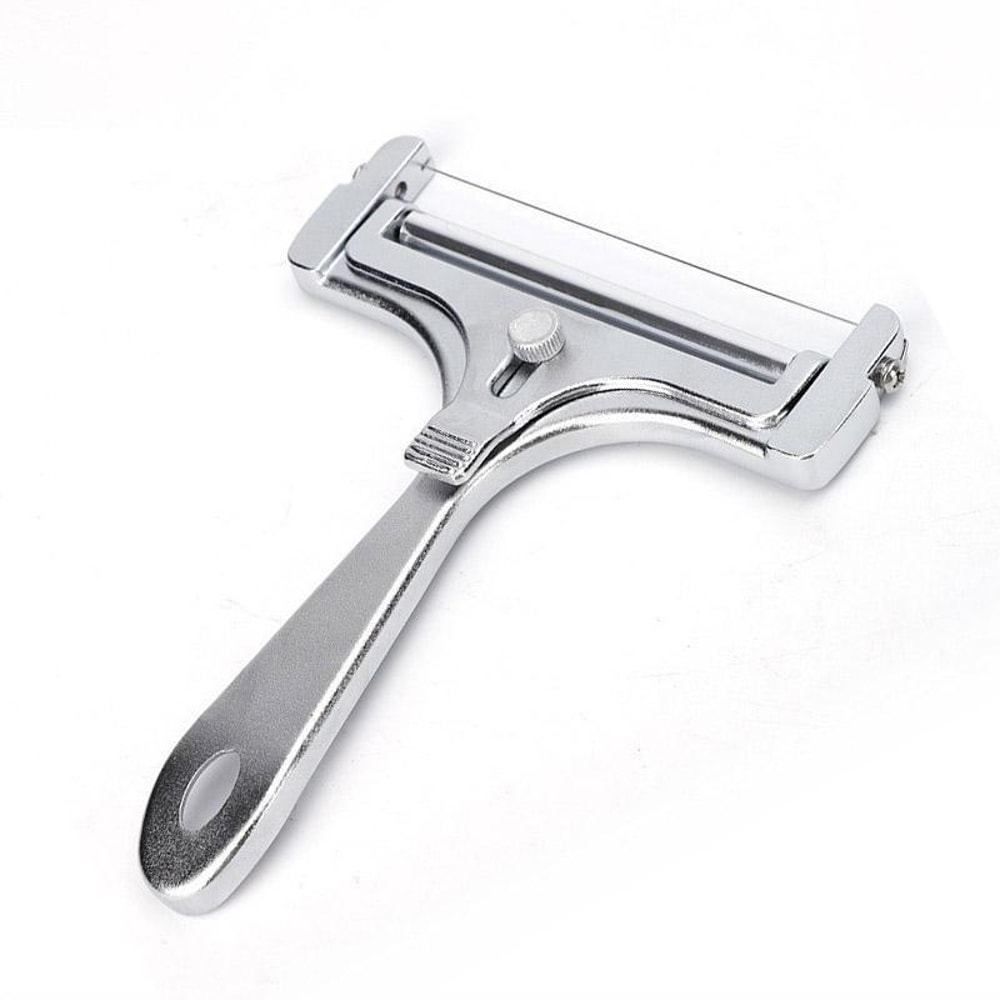 Adjustable Stainless Steel Butter and Cheese Slicer, Thickness Control Cheese Cutter Tool