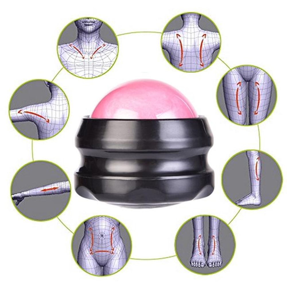 Deep Tissue Massage Roller Ball For Foot Back Neck Pain Relief 6