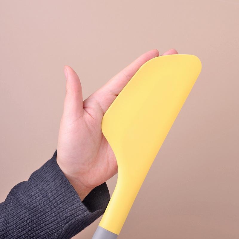 Thickened Heat Resistant Silicone Spatula Baking Spreader Large Kitchen Tool with Hook Hole Design