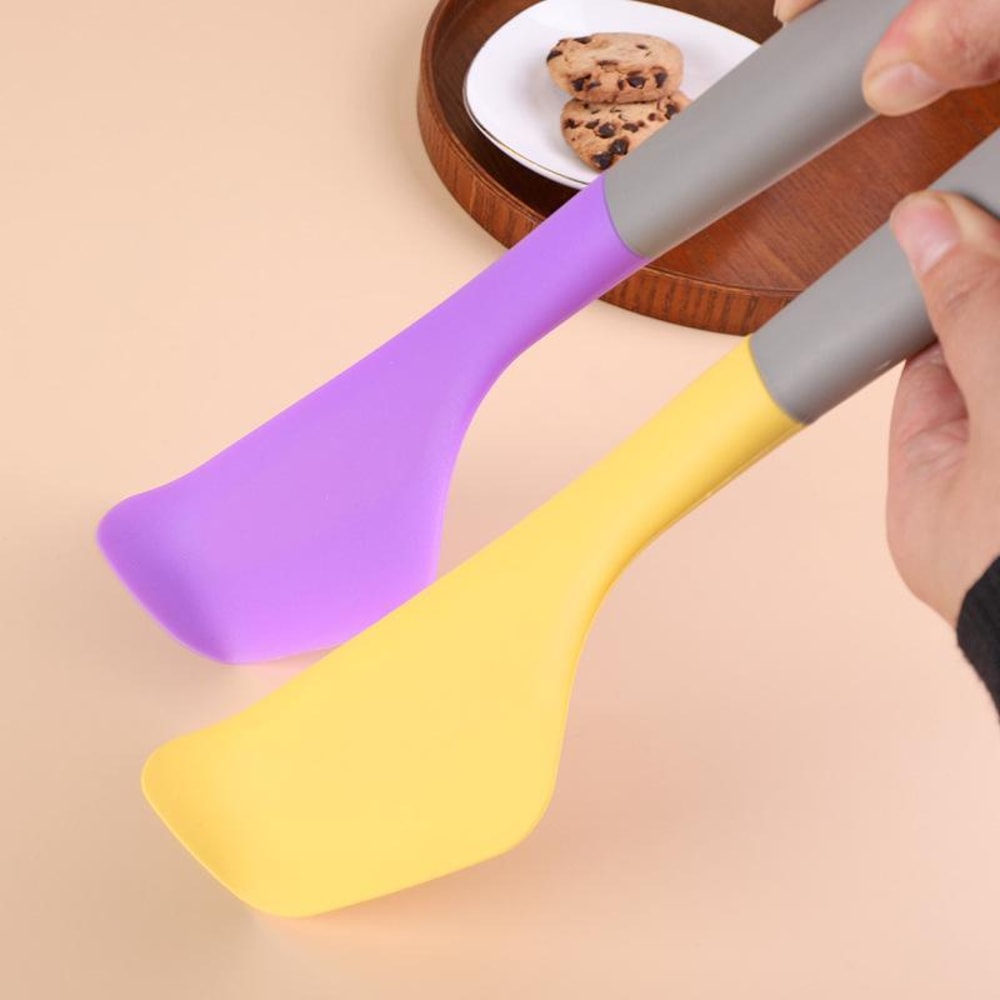 Thickened Heat Resistant Silicone Spatula Baking Spreader Large Kitchen Tool with Hook Hole Design
