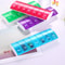 Weekly Travel Pill Organizer 7 Compartment Portable Medicine Storage Box 1