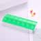 Weekly Travel Pill Organizer 7 Compartment Portable Medicine Storage Box 6