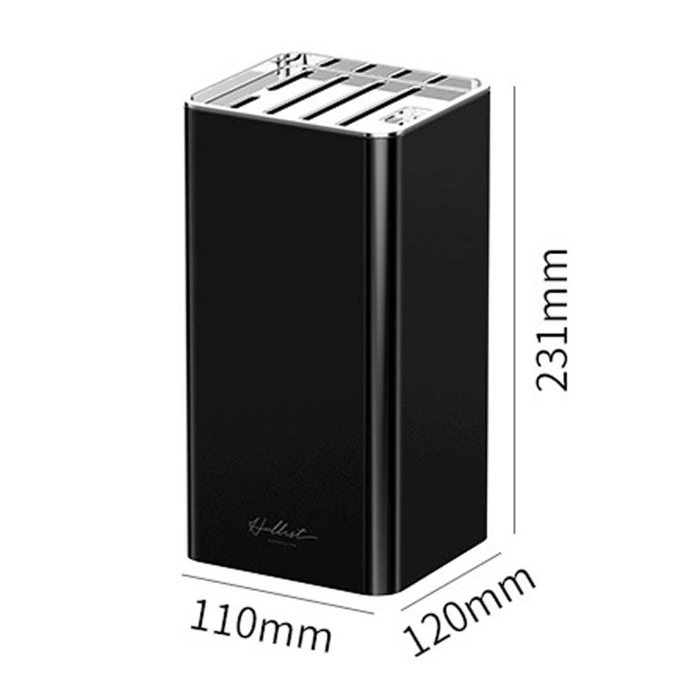 Detachable Kitchen Knife Organizer Rack Waterproof Countertop Knife Storage Holder With Non Slip Ba 2