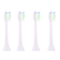 Philips Sonicare Compatible Replacement Brush Heads 4pcs Soft Bristles 3