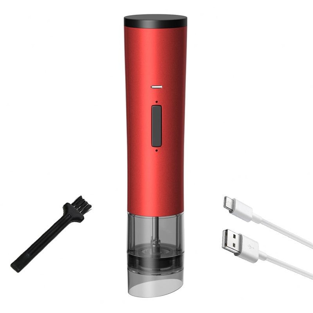 Multifunctional Electric Pepper Grinder Adjustable Coarse and Fine Spice Grinder Rechargeable Kitchen Seasoning Mill
