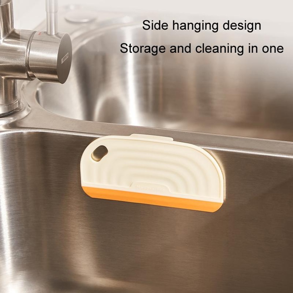 Mini Silicone Bathroom Squeegee Mirror Glass Cleaner Portable Window Wiper Tile Scraper Tool 8