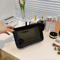 Clear Travel Makeup Bag Large Capacity Cosmetic Organizer Waterproof Toiletry Clutch 12