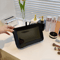 Clear Travel Makeup Bag Large Capacity Cosmetic Organizer Waterproof Toiletry Clutch 12