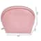 Waterproof PU Leather Makeup Organizer Bag With Compartments Portable Cosmetic Pouch 3
