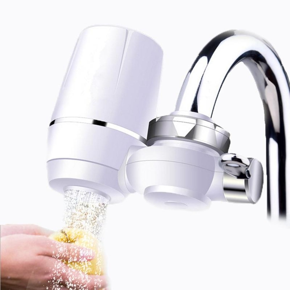 PureFlow Kitchen Faucet Water Filter Ceramic Tap Water Purifier for Clean Drinking Water