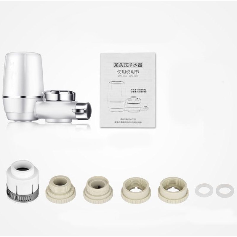 PureFlow Kitchen Faucet Water Filter Ceramic Tap Water Purifier for Clean Drinking Water