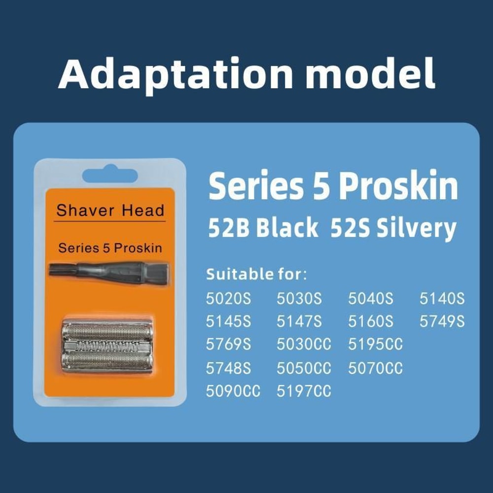 Braun Series 5 Replacement Shaver Head Kit For Smooth Close Shaves 3