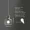 Nordic Glass Birdcage Pendant Light Modern Hanging Lamp for Kitchen Dining Bedroom