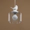 Nordic Glass Birdcage Pendant Light Modern Hanging Lamp for Kitchen Dining Bedroom