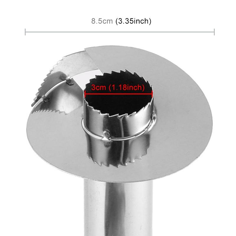 Stainless Steel Pineapple Corer And Slicer Tool For Easy Fruit Prep 4