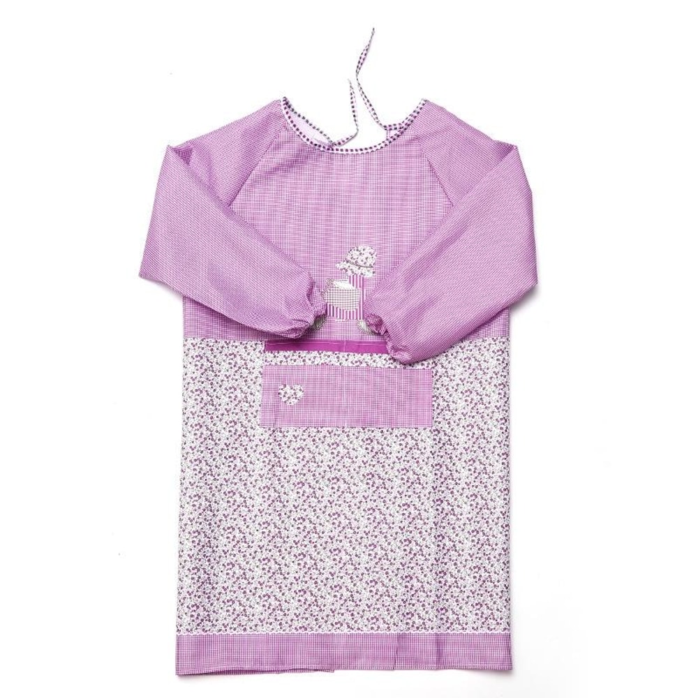 Long Sleeve OilProof Kitchen Apron For Adults AntiFouling Waterproof Cooking Sleeve Apron For Home 1