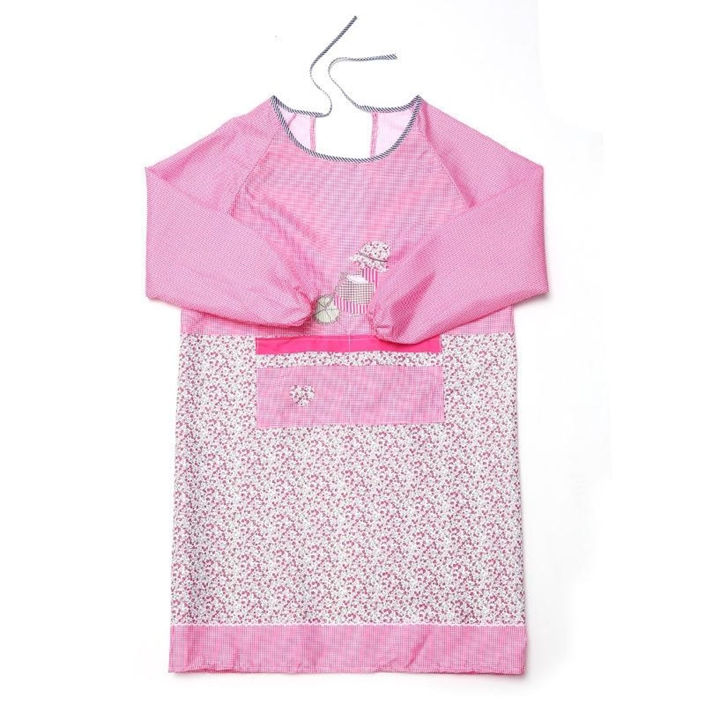 Long Sleeve OilProof Kitchen Apron For Adults AntiFouling Waterproof Cooking Sleeve Apron For Home 7