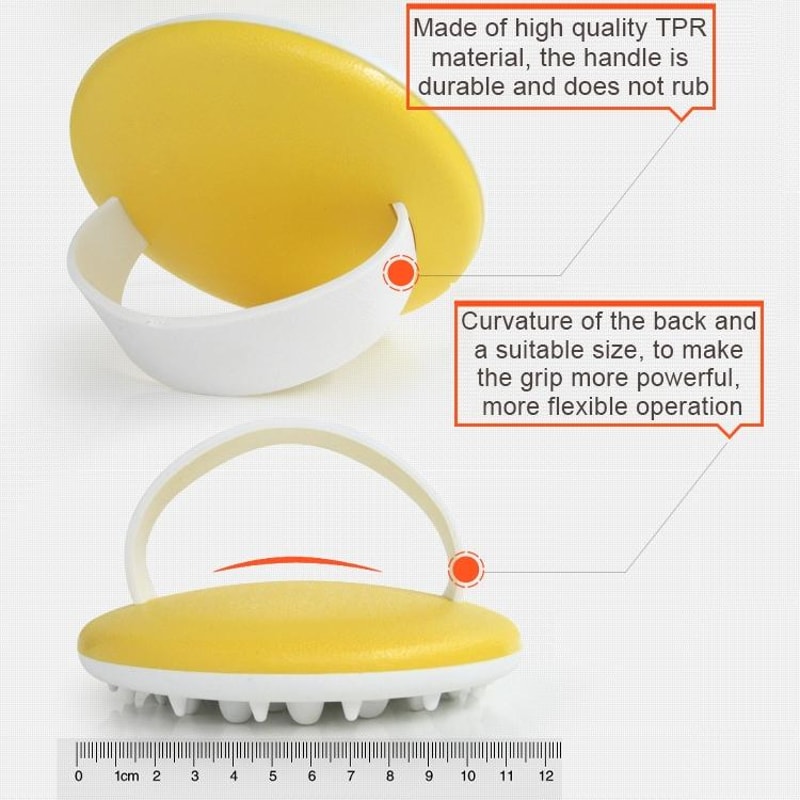 Anti Cellulite Shower Massage Glove TPR Body Scrub Brush 4