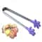 Silicone Stainless Steel Kitchen Tongs BBQ Ice Tong Salad Serving Clip Multipurpose Cooking Tool