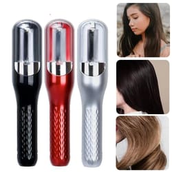 usb rechargeable split ends trimmer hair cutter with smoothing technology
