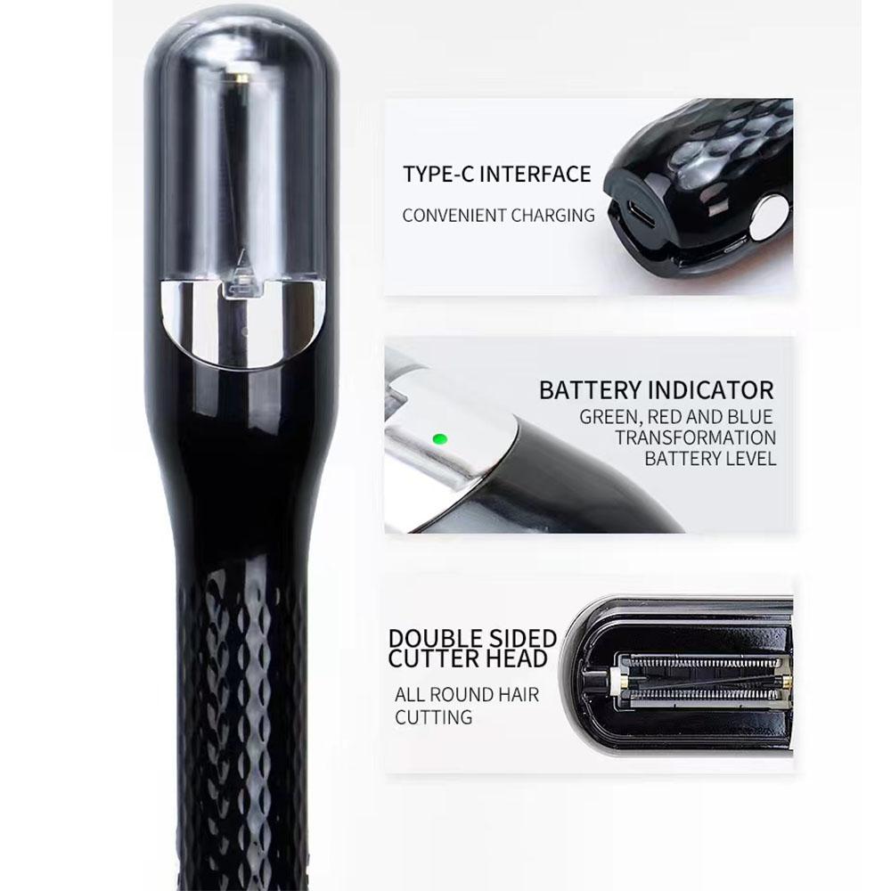USB Rechargeable Split Ends Trimmer Hair Cutter With Smoothing Technology 9