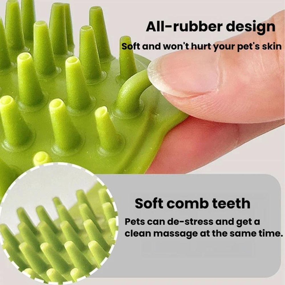 Soft Rubber Cat Self Groomer And Pet Itch Scratcher For Cats And Dogs 3
