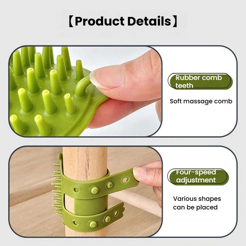 Soft Rubber Cat Self Groomer And Pet Itch Scratcher For Cats And Dogs 7