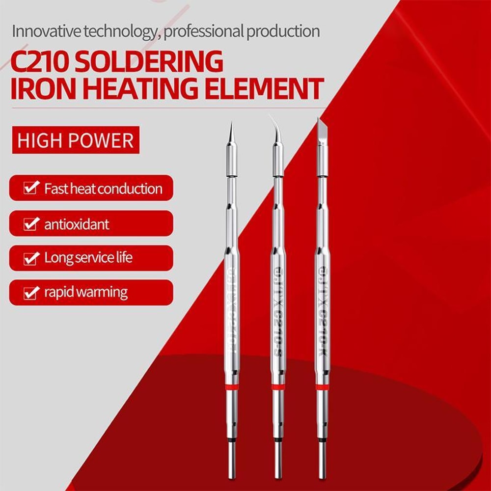 JTX C210 Soldering Iron Tip High Power Precision Tip For Fast Heating And Durable Performance 1