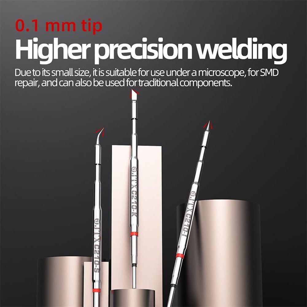 JTX C210 Soldering Iron Tip High Power Precision Tip For Fast Heating And Durable Performance 11