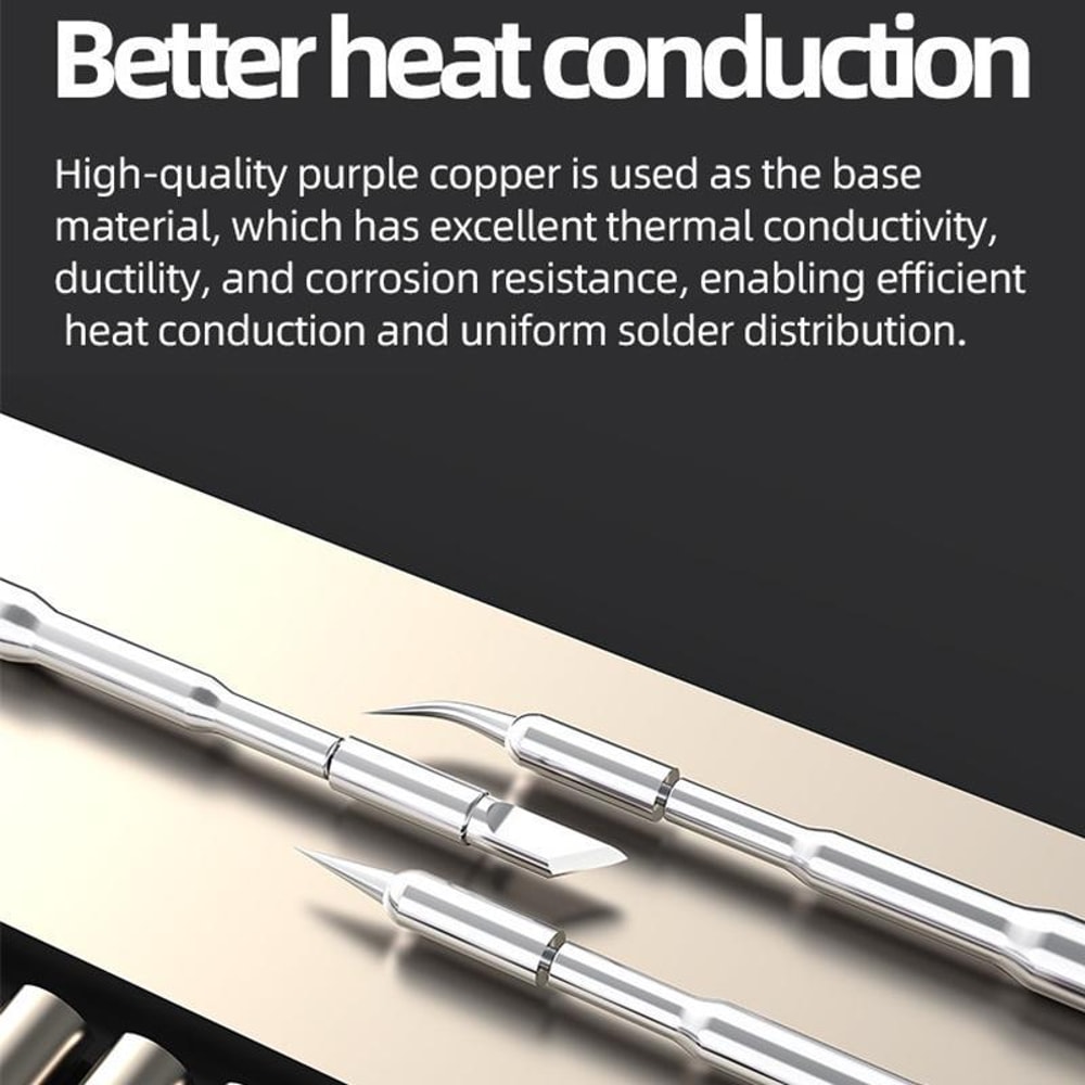 JTX C210 Soldering Iron Tip High Power Precision Tip For Fast Heating And Durable Performance 12