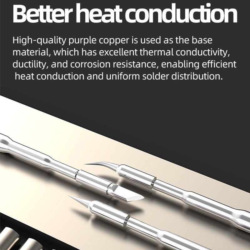 JTX C210 Soldering Iron Tip High Power Precision Tip For Fast Heating And Durable Performance 12