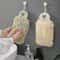 Cartoon Embroidered Quick Dry Hanging Kitchen Hand Towel Yellow Chenille Absorbent Kitchen Towel