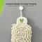 Cartoon Embroidered Quick Dry Hanging Kitchen Hand Towel Yellow Chenille Absorbent Kitchen Towel