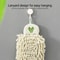 Cartoon Embroidered Quick Dry Hanging Kitchen Hand Towel Yellow Chenille Absorbent Kitchen Towel