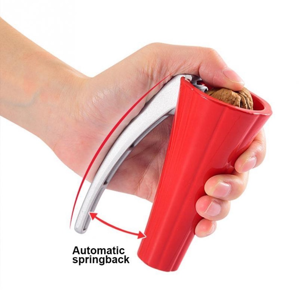 Zinc Alloy Funnel Nutcracker Tool Walnut Opener Sheller Pliers Kitchen Gadget 7