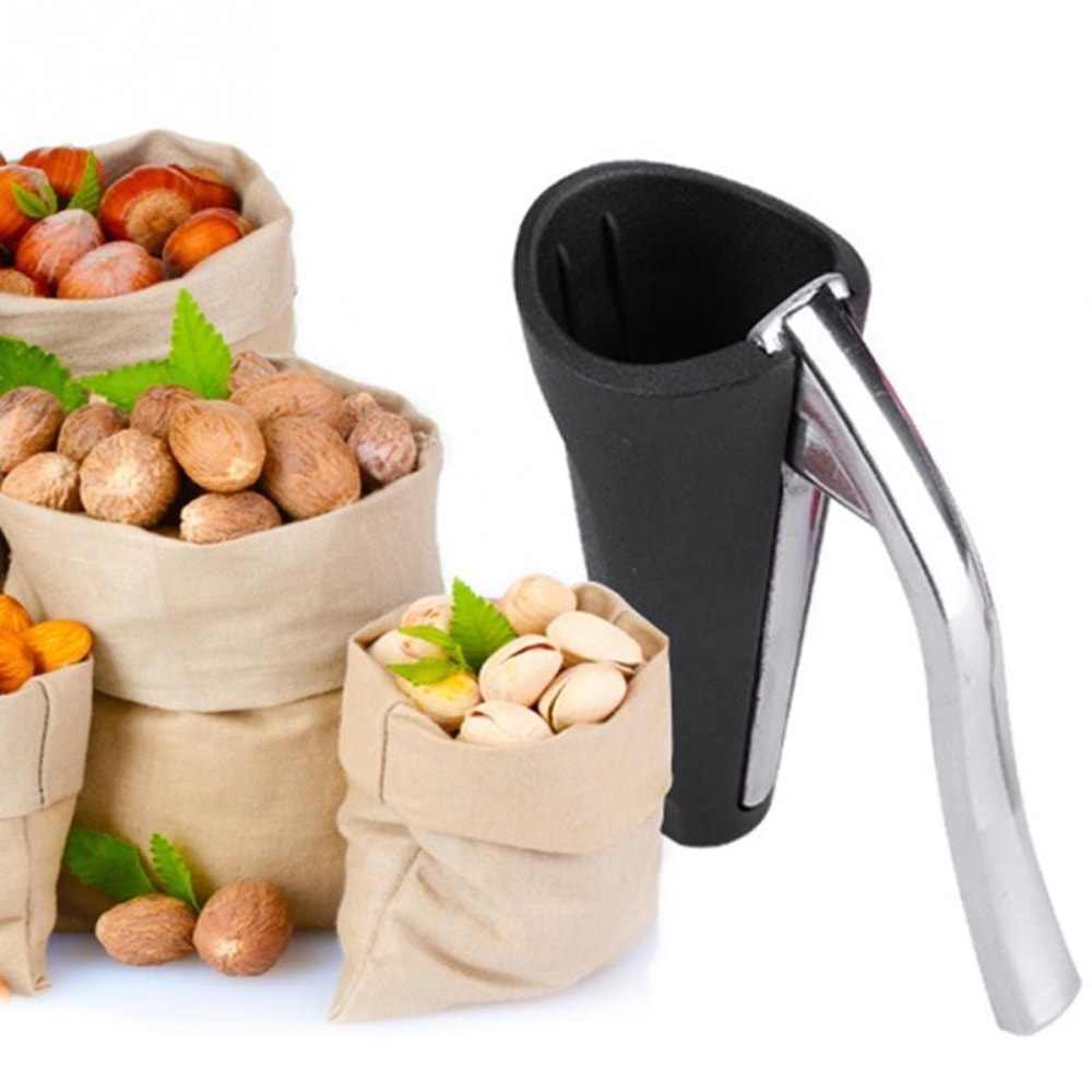 Zinc Alloy Funnel Nutcracker Tool Walnut Opener Sheller Pliers Kitchen Gadget 14