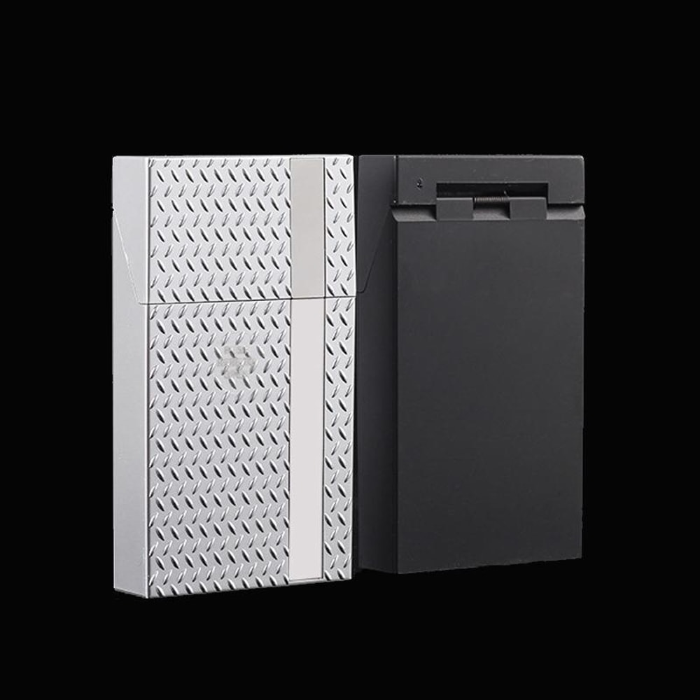 Elegant Slim Cigarette Case 20 Count Moisture Proof Holder For Women 3