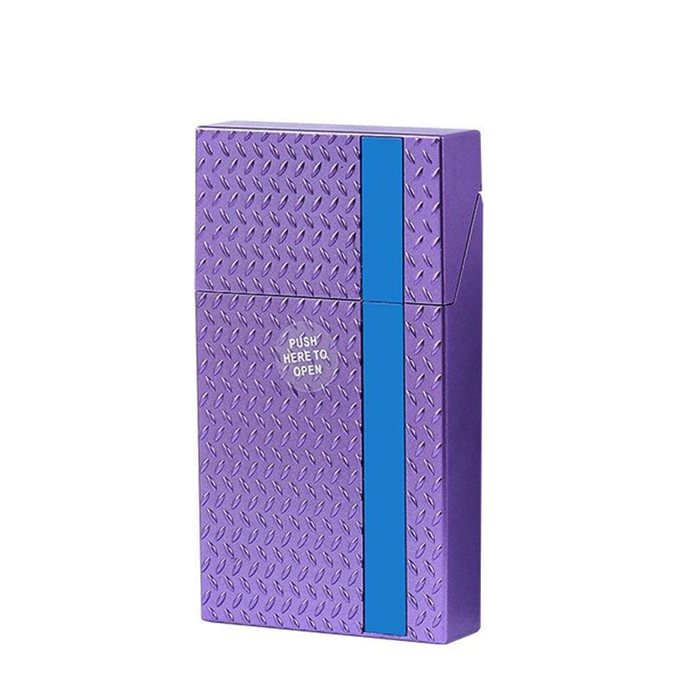 Elegant Slim Cigarette Case 20 Count Moisture Proof Holder For Women 7