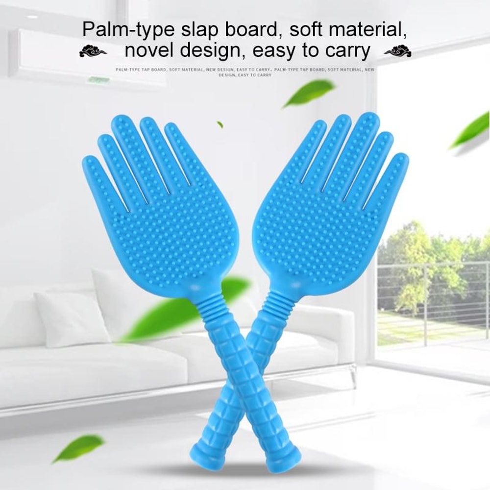 FlexiRelief Silicone Massage Paddle For Deep Tissue Meridian Therapy 5