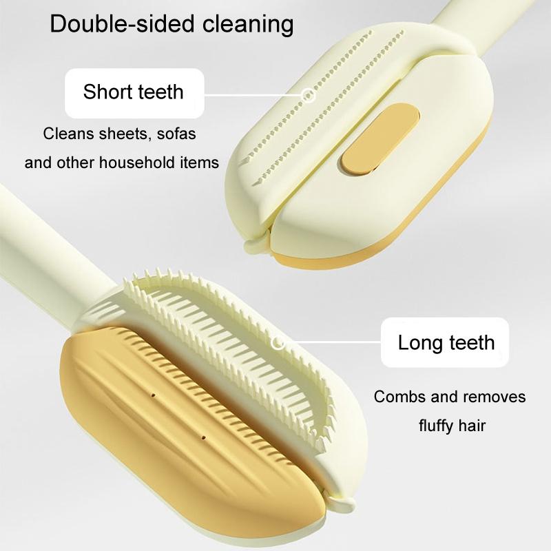 Steam Release Pet Grooming Brush With Water Tank Gentle Pet Hair Remover Dog Cat Grooming Comb 5