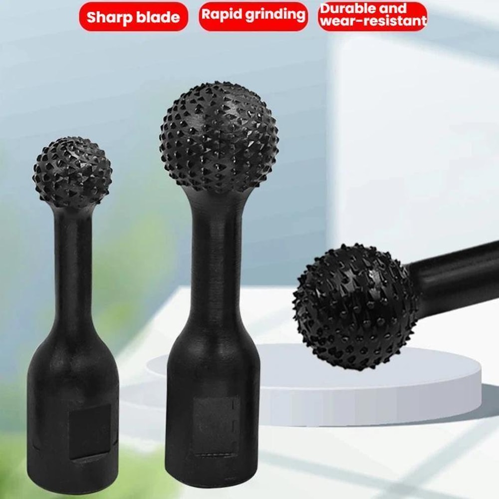 Spherical Wood Carving Grinding Head For Angle Grinder Precision Groove Carving Tool 1