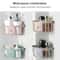Triangle Wall Mounted Bathroom Kitchen Corner Storage Rack Adhesive Sink Organizer For Space Saving 1