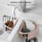 Triangle Wall Mounted Bathroom Kitchen Corner Storage Rack Adhesive Sink Organizer For Space Saving 5