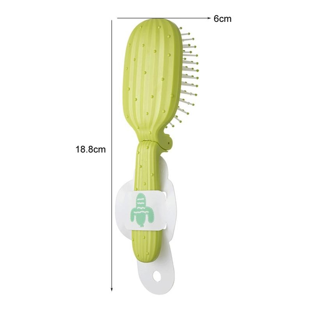 Portable Folding Air Cushion Comb For Scalp Massage Anti Static Detangling Hair Brush 2