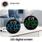LED Digital Alarm Clock With Dual Alarms Large Display Plugin Desk Clock For Students 2