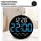 LED Digital Alarm Clock With Dual Alarms Large Display Plugin Desk Clock For Students 5