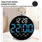 LED Digital Alarm Clock With Dual Alarms Large Display Plugin Desk Clock For Students 5