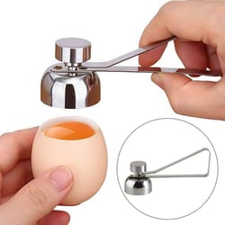 stainless steel egg topper cutter egg scissors shell opener for boiled eggs kitchen tool